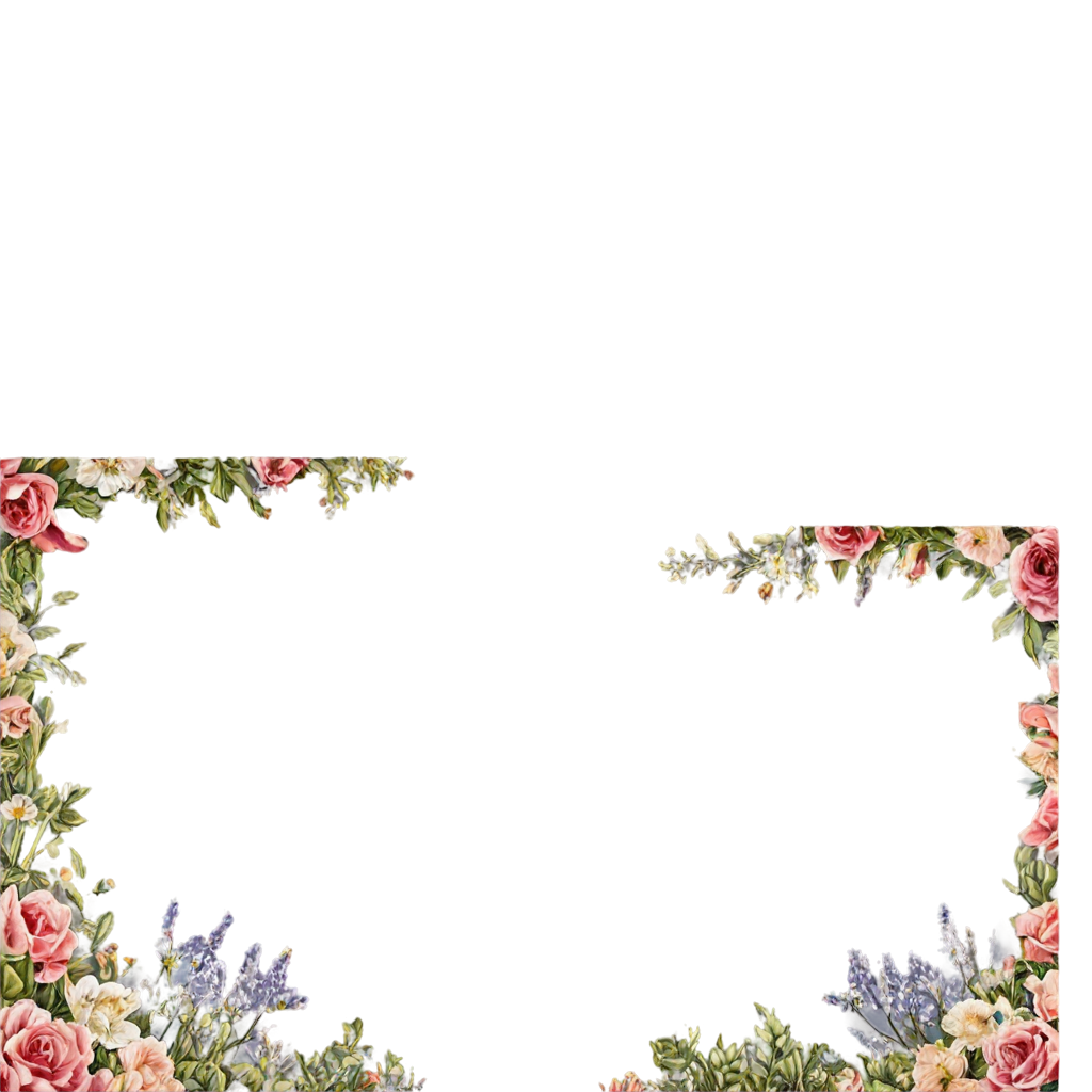 Breathtaking high detailed illustration of an empty christian frames with flowers and naked woman. Center images. FreePNG