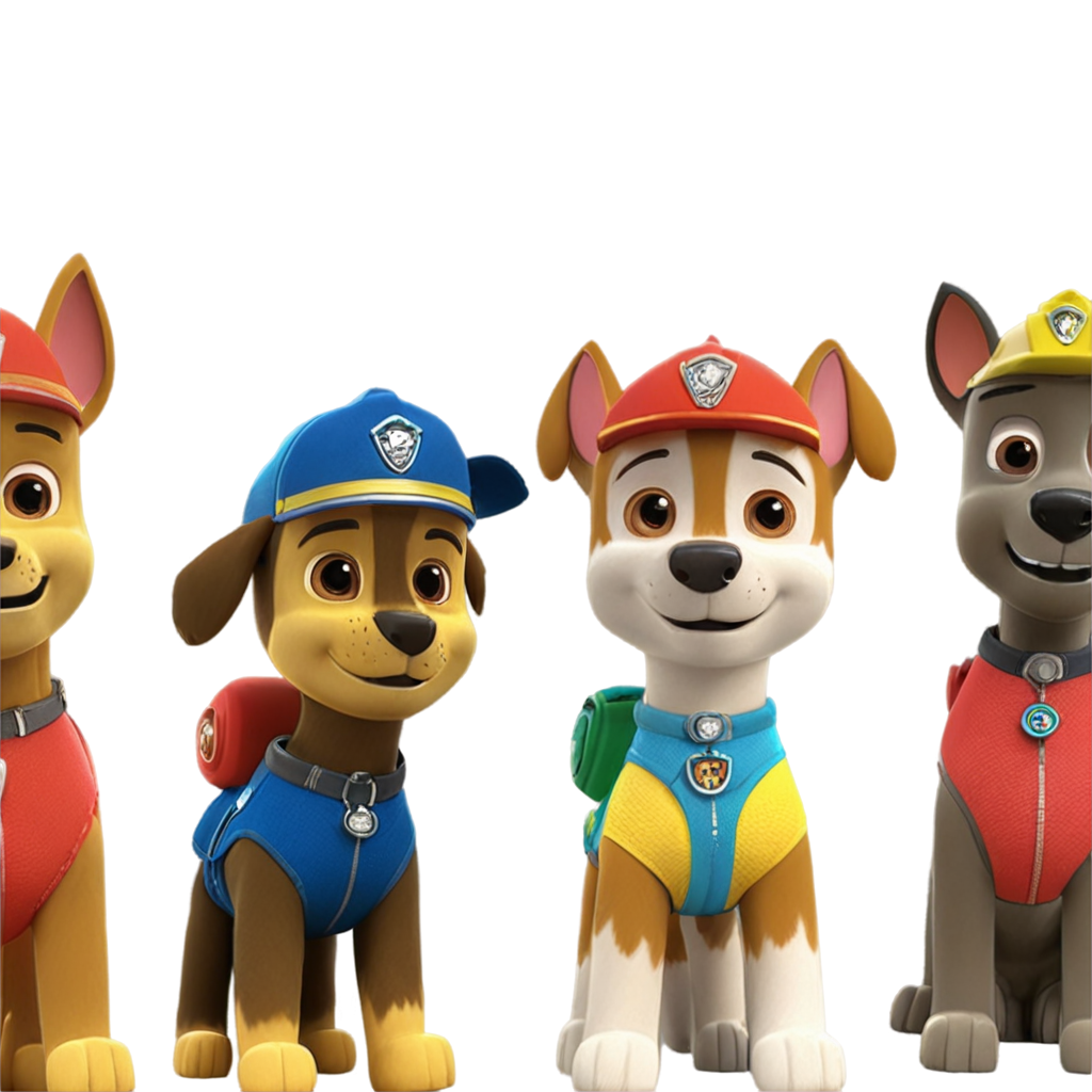 Paw patrol alle Hunde FreePNG