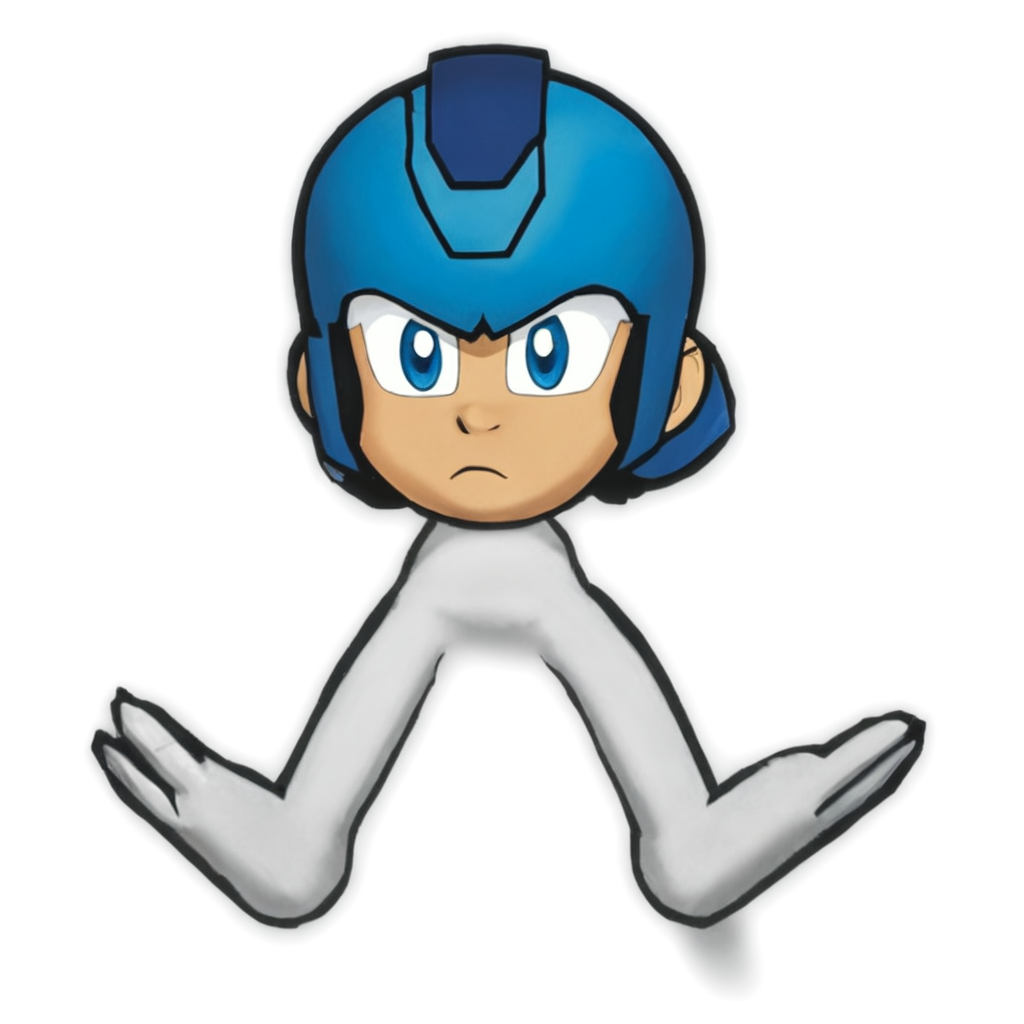 cara de megaman  FreePNG