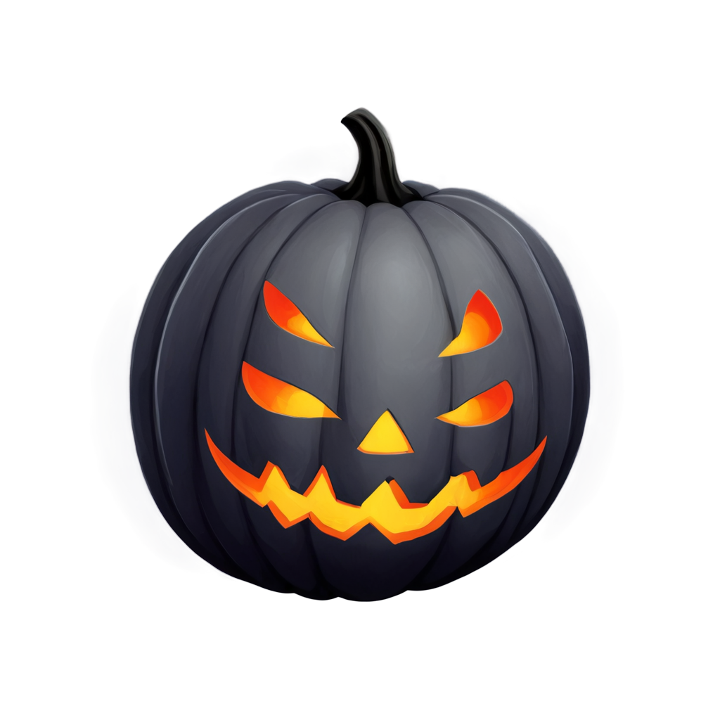 full image of the Halloween pumpkin drawing, hd, 4k, 8k, extremely high resolution, centered and white background FreePNG