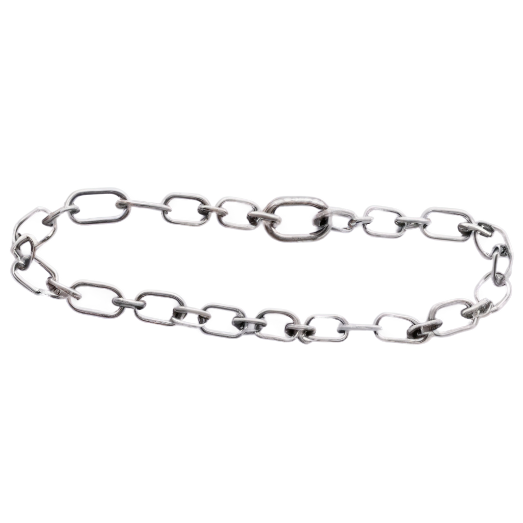 Metal Chain Links Isolated Png FreePNG