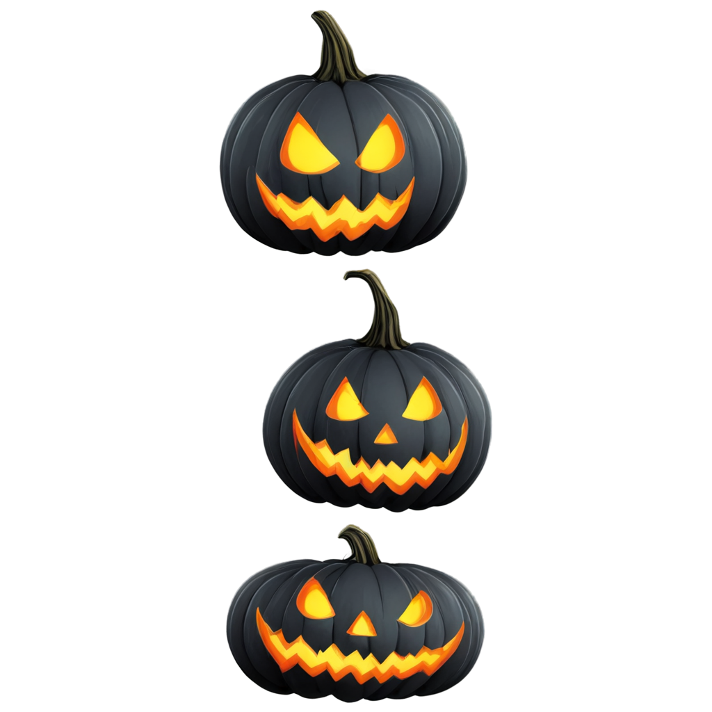 full image of the Halloween pumpkin drawing, hd, 4k, 8k, extremely high resolution, centered and white background FreePNG