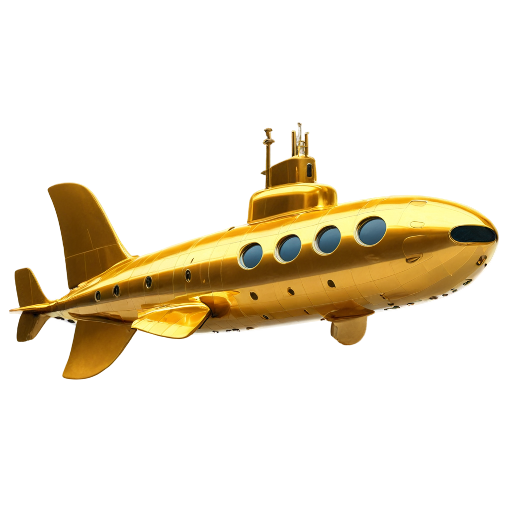 submarino de oro FreePNG