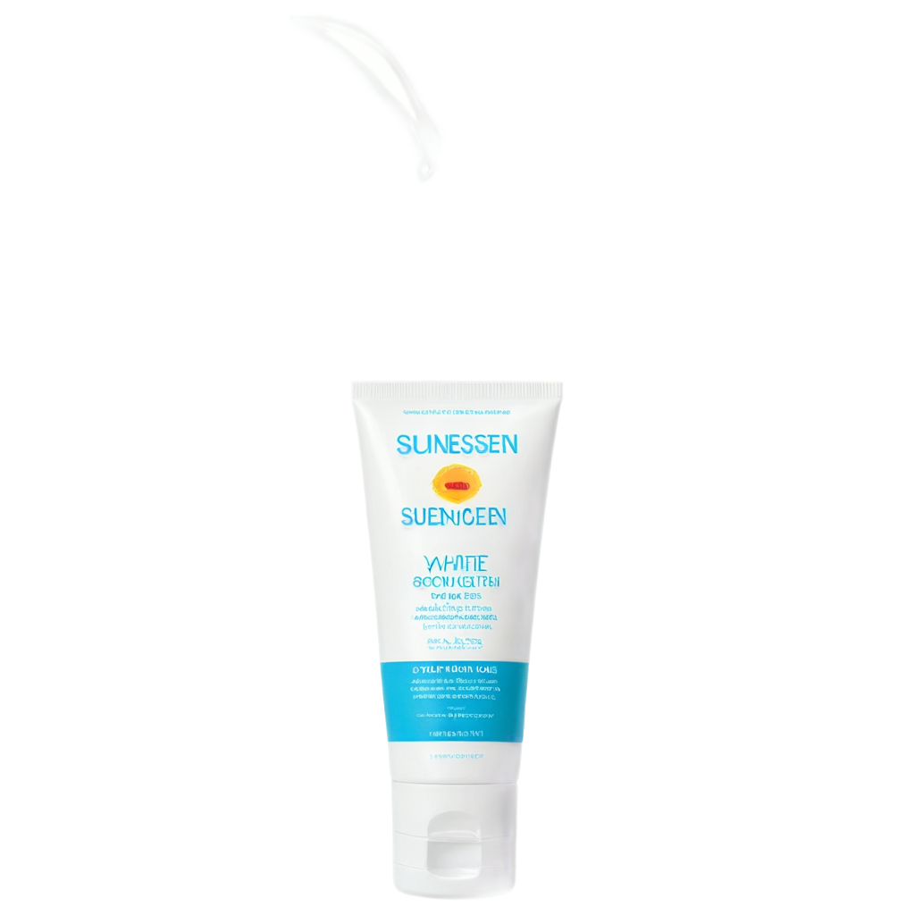 WHITE BOTTLE SUNSCREEN SKIN PRODUCT FreePNG