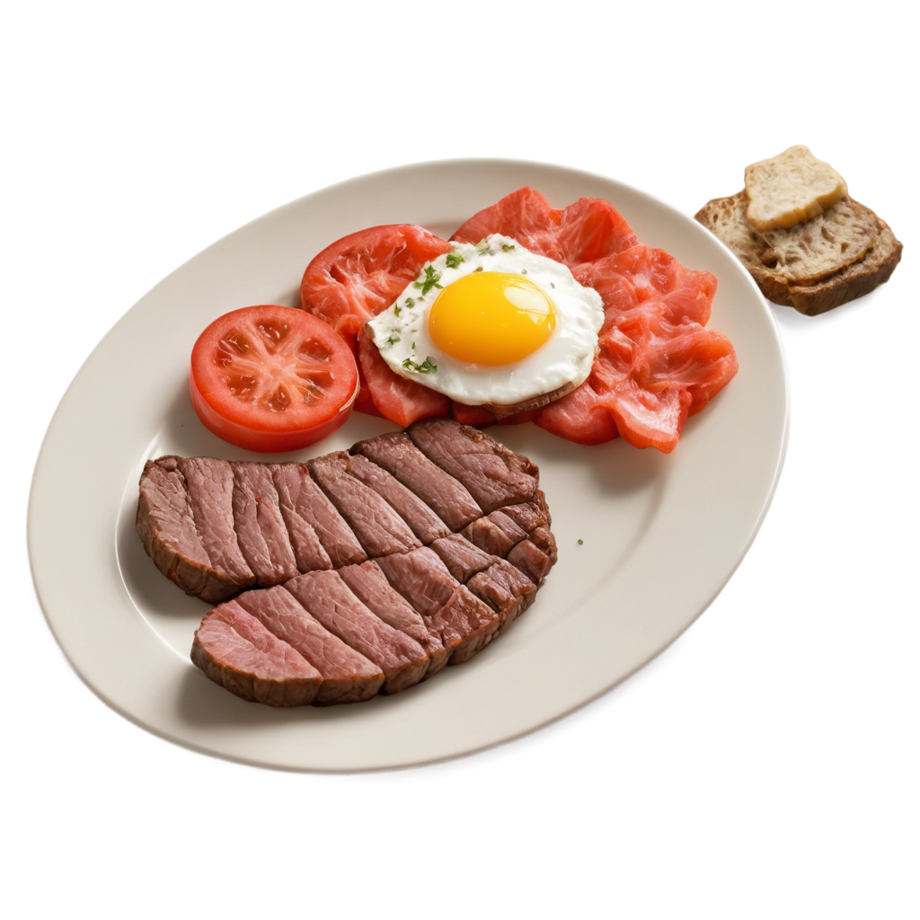 Red Meat Breakfast FreePNG