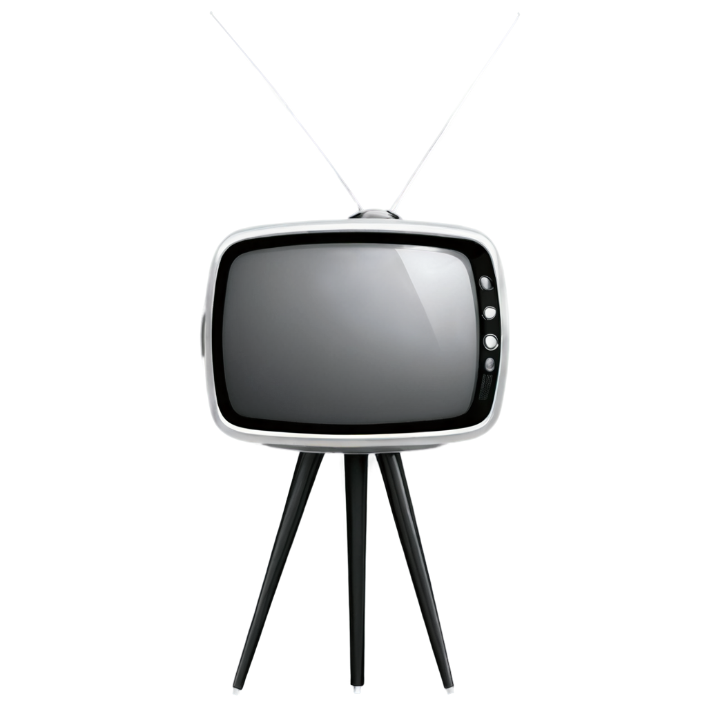 Tv Icon On White Background Vector Illustration Black And Silver On White Background

 FreePNG