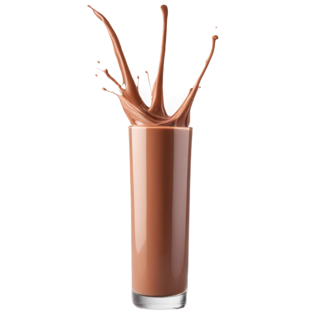 A Chocolate Milk Splash FreePNG