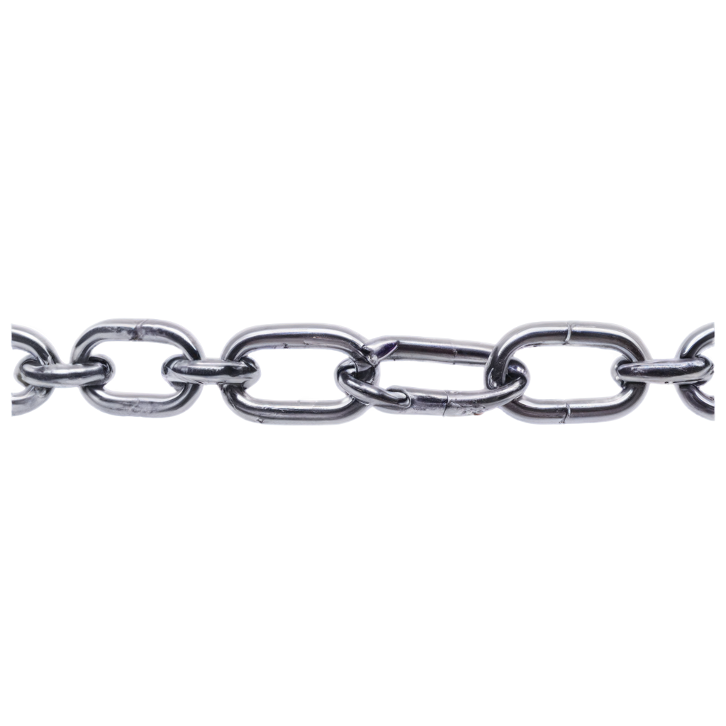 Metal Chain Links Isolated Png FreePNG