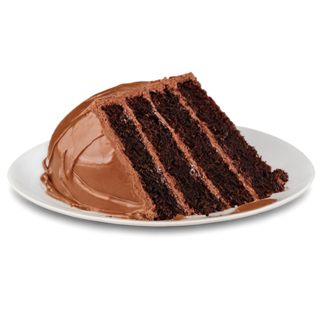 Yummy Chocolate Cake 1 piece  FreePNG