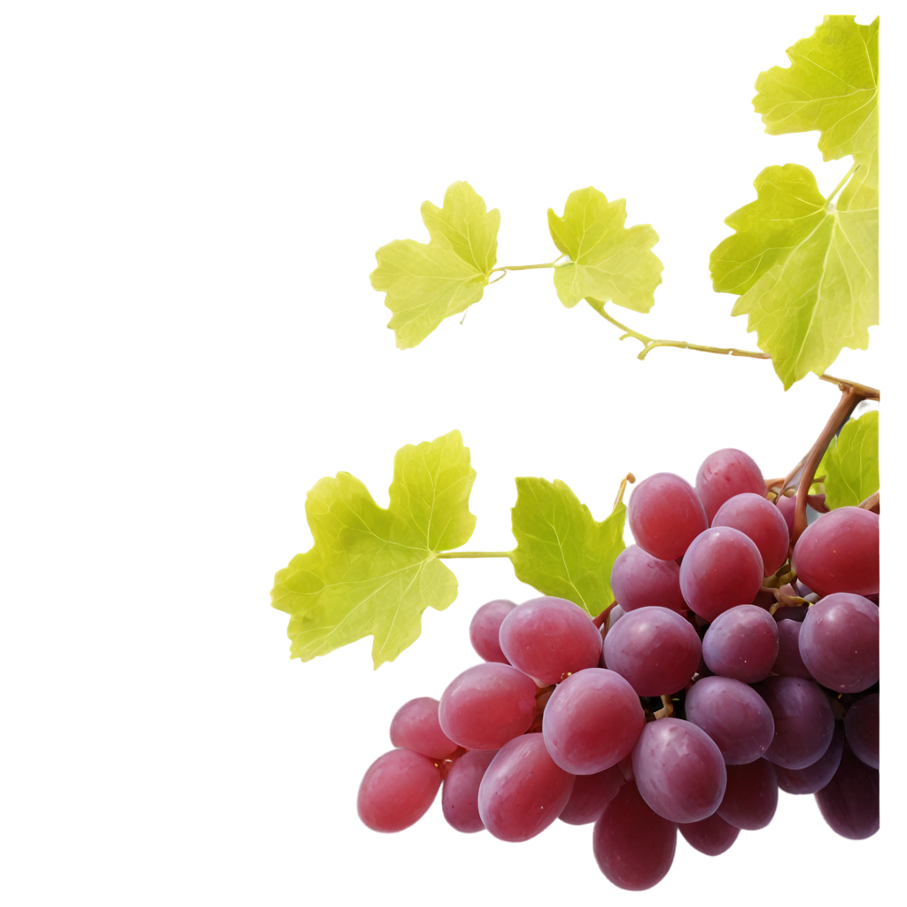 Close Up Of Juicy Grapes With A Realistic Look FreePNG