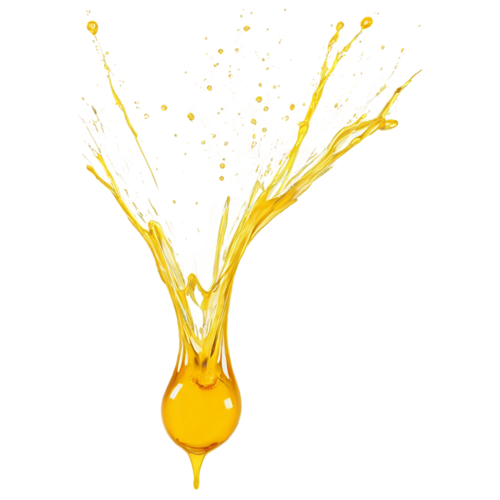 full image of the Oil splash drawing, hd, 4k, 8k, extremely high resolution, centered and white background FreePNG