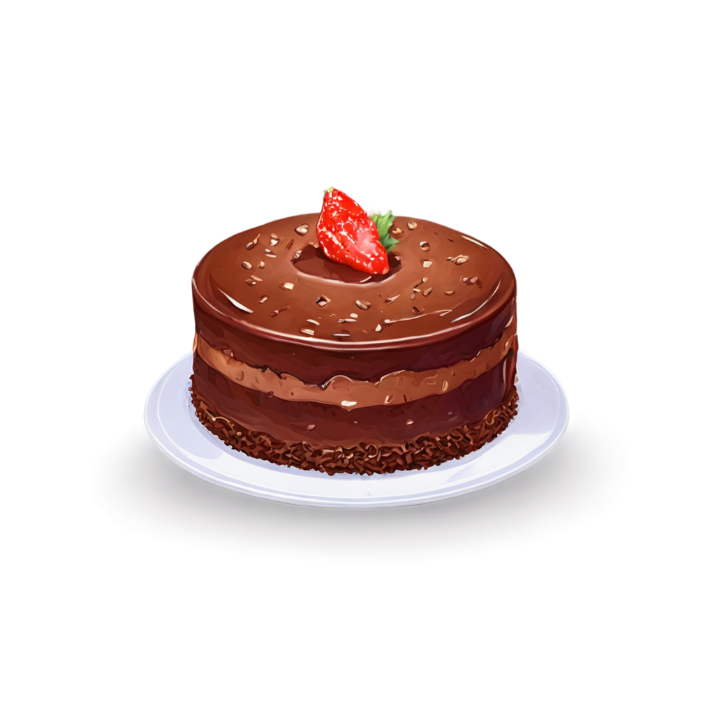 Yummy Chocolate Cake 1 piece FreePNG