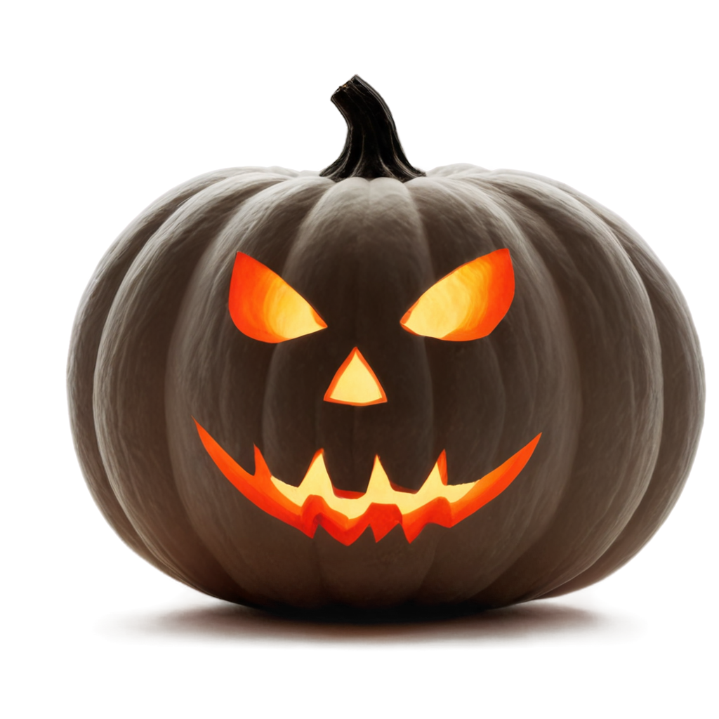 full image of the Halloween pumpkin drawing, hd, 4k, 8k, extremely high resolution, centered and white background FreePNG