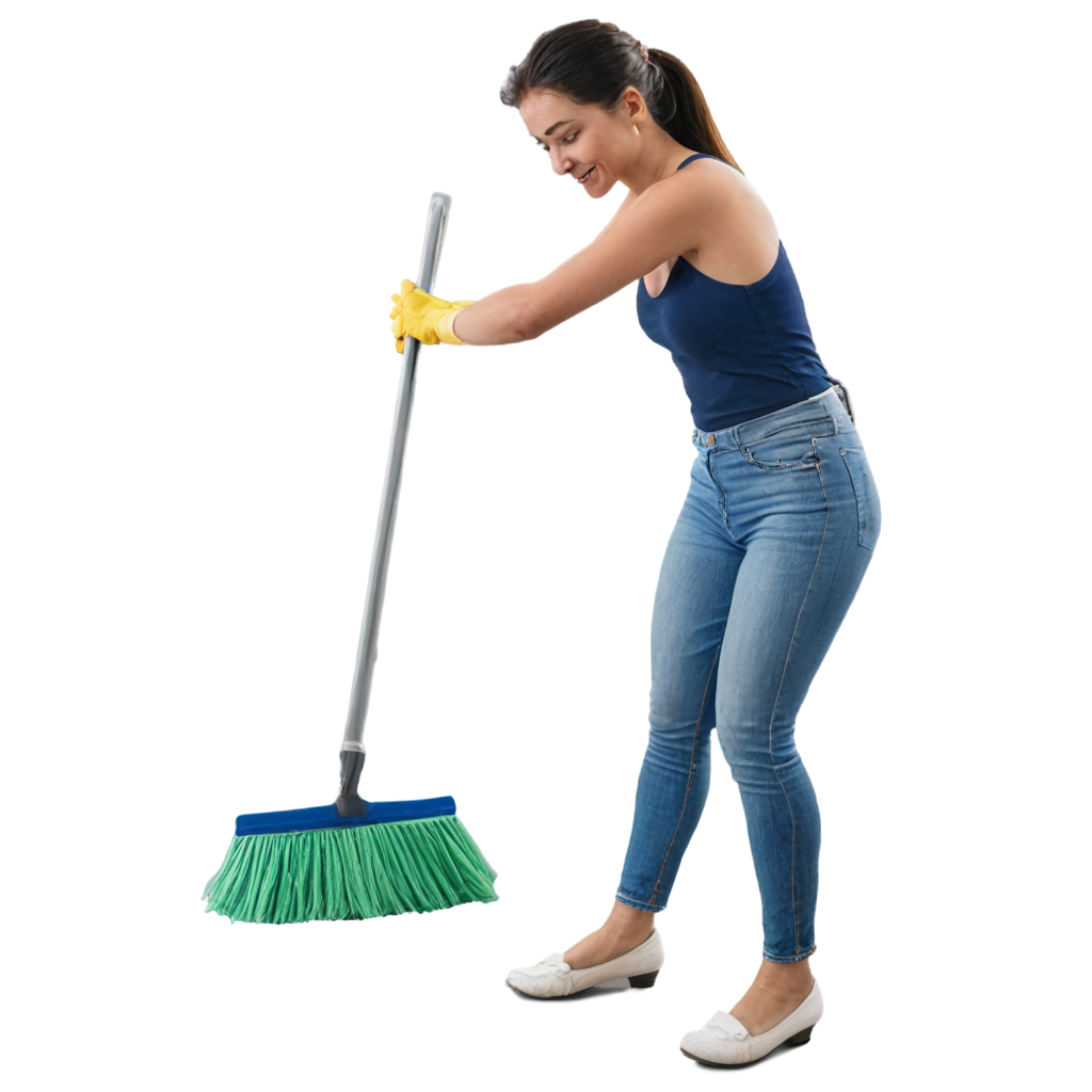 a woman cleaning
 FreePNG