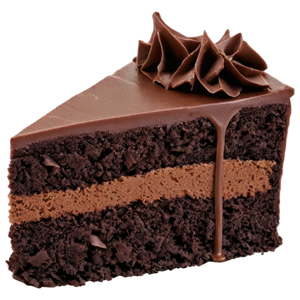 Yummy Chocolate Cake 1 piece FreePNG